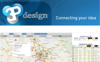 3P Design : de la cartographie pour votre suivi commercial